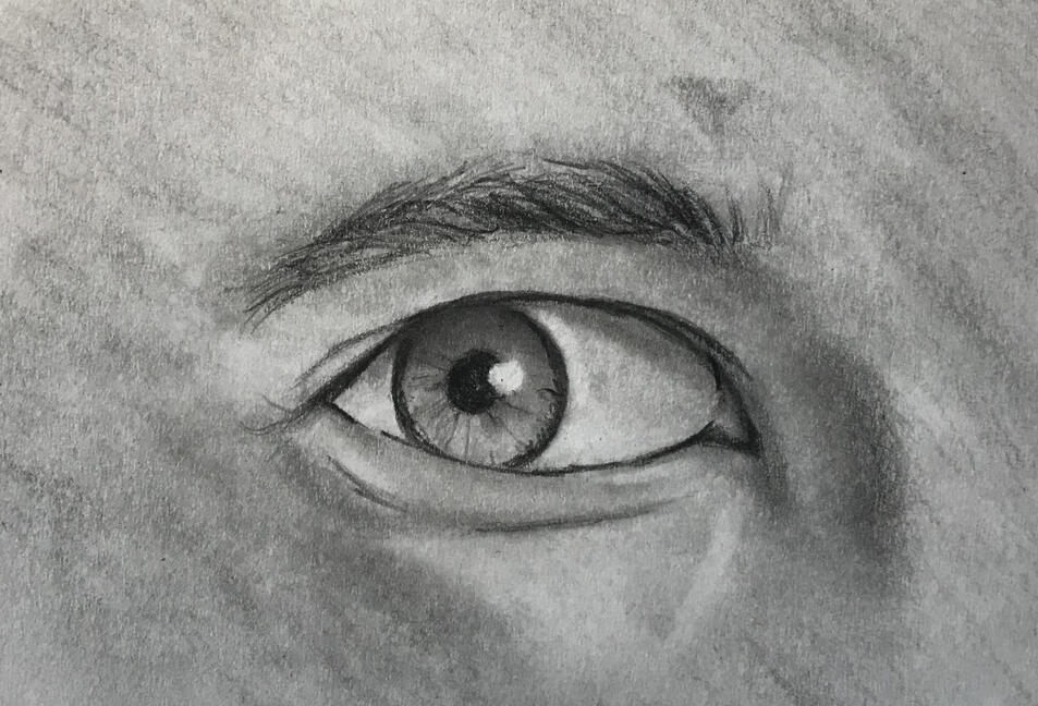 Eye in Graphite